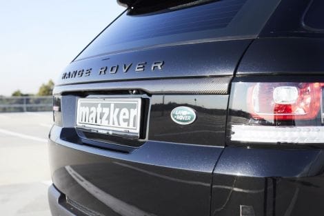 Carbon-Zierleiste Heckdeckel – Range Rover Sport