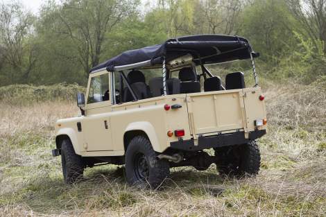 Soft Top-Umbau – Defender 90