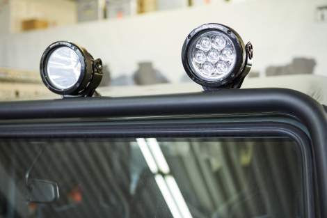 LED-Dachscheinwerfer, 120 mm - Defender