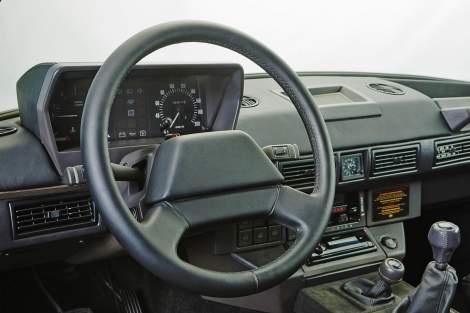 Lenkrad mit Lederbezug – Range Rover Classic