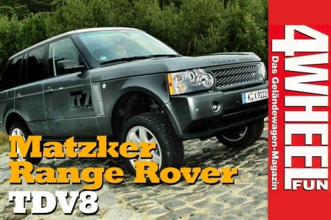 4WEEL FUN Sonderdruck: Range Rover TDV8 von Matzker