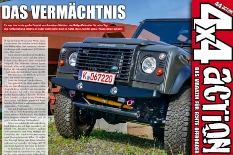 4x4 ACTION: Land Rover Defender 90 V8 Matzker md5r