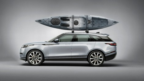 Dachgepäckträger Aquasport (für 2 Kajaks) - Range Rover Velar