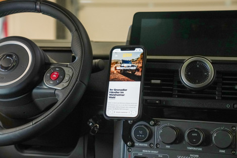 Ineos Grenadier LeTech Handyhalter