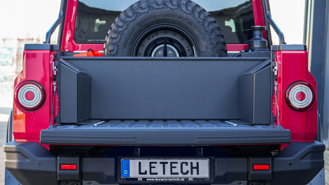 Ineos Grenadier LeTech Stauboxen Ladefläche - Rechts