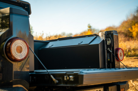 Ineos Grenadier LeTech Stauboxen Ladefläche - Rechts