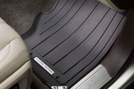 Handgemacht Velours-Fußmatten Sport Set 4 Stück Range Rover Evoque