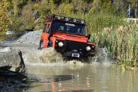 Hella Zusatzscheinwerfer Land Rover Defender Rallye Nebel oder Fern  Scheinwerfer