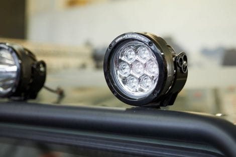 LED-Dachscheinwerfer, 120 mm – Defender