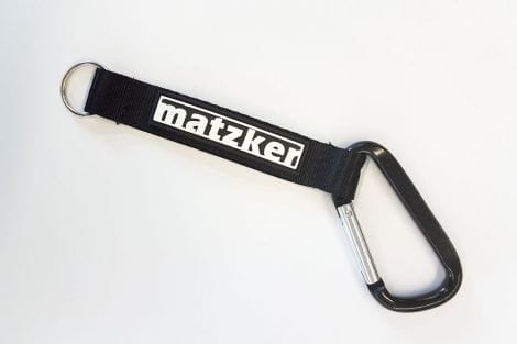 Matzker-Schlüsselanhänger mit Karabinerhaken