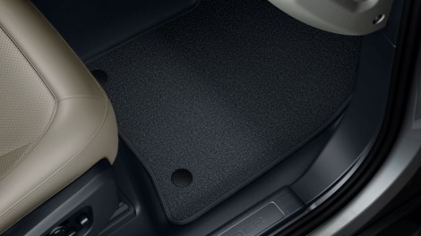 Premium-Fußmatten in Lunar –  New Defender 90