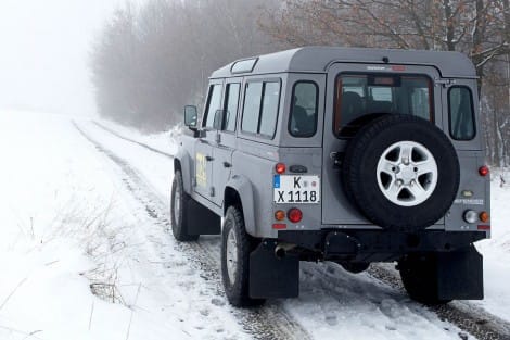 Winterradsatz auf Leichtmetall-Felge – Defender