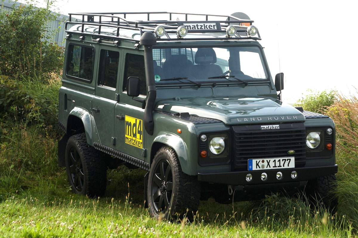 Defender: Fahrwerk