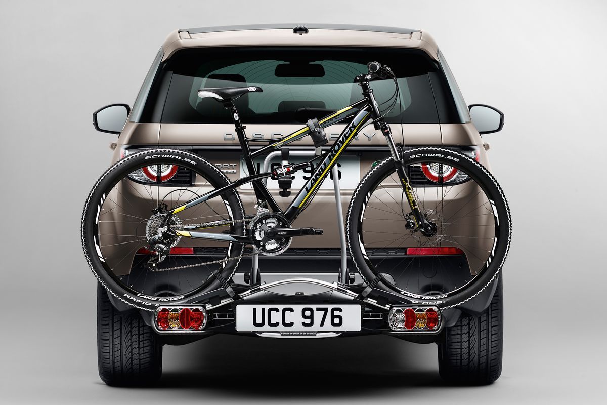 FahrradHeckträger für drei Fahrräder Discovery Sport