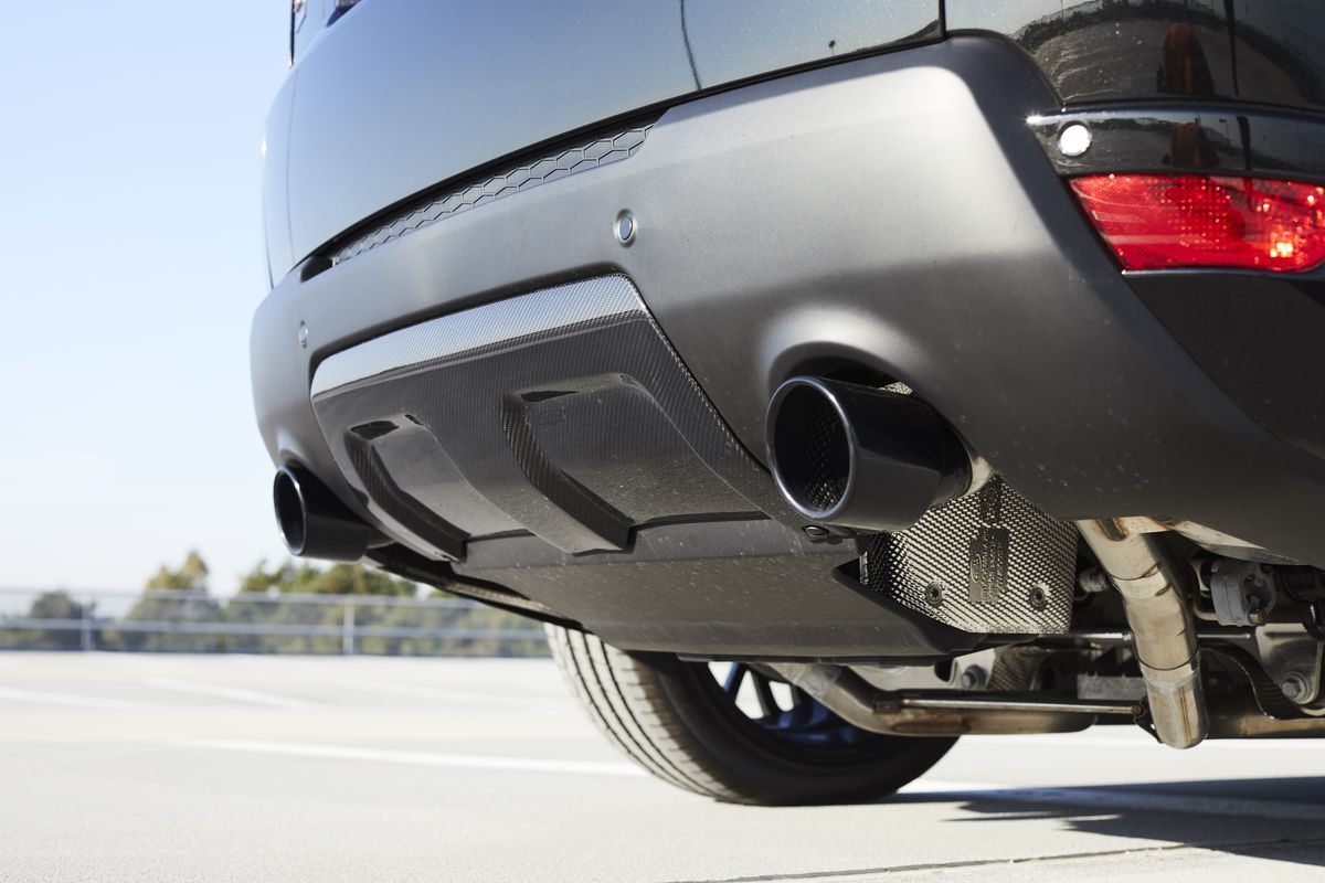 Carbon-Heckdiffusor - Range Rover Sport