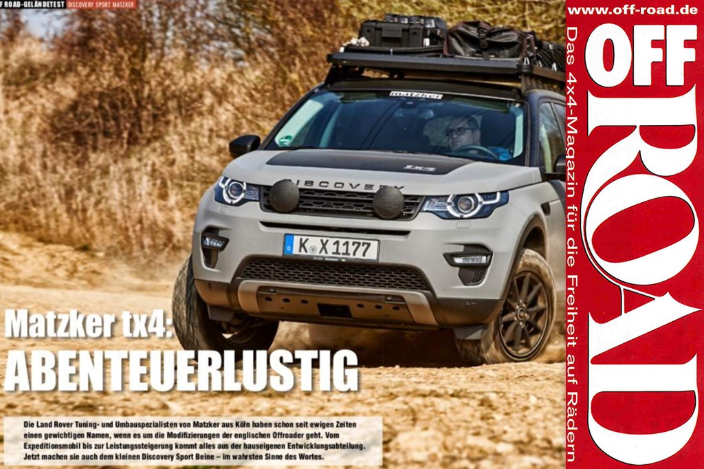 OFF ROAD: Matzker tx4: Abenteuerlustig