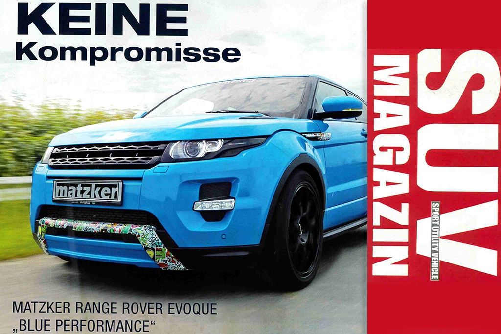 SUV MAGAZINE Sonderdruck: Blue Performance von Matzker