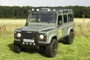 Leichtmetall-Auskleidung, hinten – Defender
