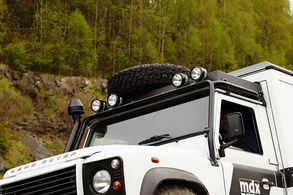 LED-Dachscheinwerfer, 130 mm – Defender