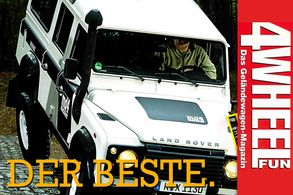 4WEEL FUN Sonderdruck: Der beste. Matzker Defender md4 Dessert- Bester im Supertest