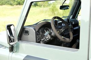 Armaturenverkleidung, Leder - Defender