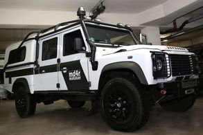 GFK-Hard Top – Defender 130 mit Sicherheitskäfig
