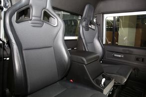 Recaro-Einzelsitzumbau - Defender 130