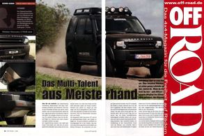 OFF ROAD: Das Multitalent aus Meisterhand