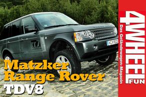 4WEEL FUN Sonderdruck: Range Rover TDV8 von Matzker