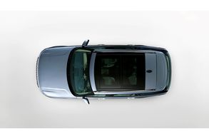 Abschlussblenden, schwarz, Panoramadach (SWB)- Range Rover