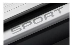 Einstiegsleisten "Sport" aus Almuminium, Set - Range Rover Sport