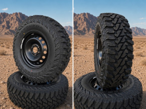 Offroad Radsatz 285 /75 R17 Mud Terrain auf 17 Zoll Stahlfelge - Ineos Grenadier