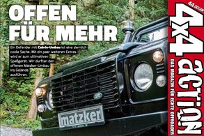 Defender Kilzer-Cabrio von Matzker - Legende Reloaded