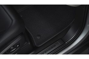 Premium-Fußmatten in Ebony (5+2 Sitzer) – New Defender 110