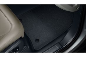 Premium-Fußmatten in Lunar (5+2-Sitzer) –  New Defender 110