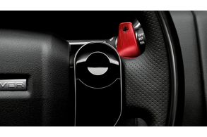 Rote Almuminium-Schaltwippen – Range Rover Sport