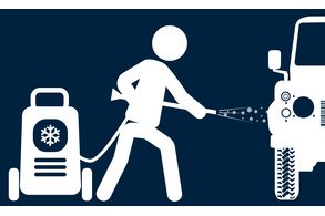 Trockeneisbehandlung – Defender